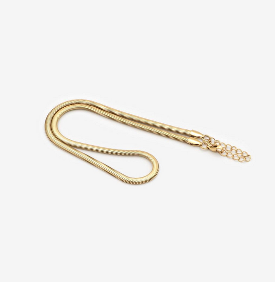 Gioyes 18k vergoldete Halskette „Little Viper“ Unisex