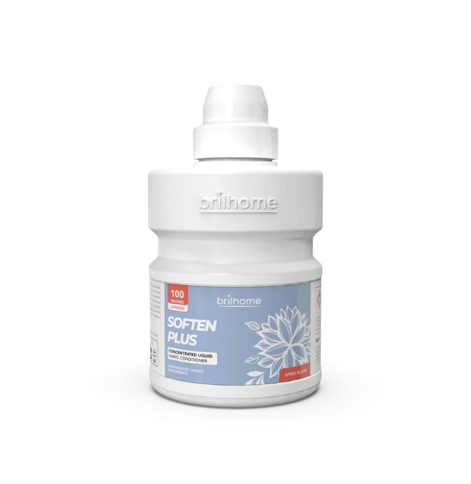 Brilhome Soften Plus „Blütenzauber“ – Konzentrierter Flüssiger Weichspüler 100 Wäschen (VEGAN)